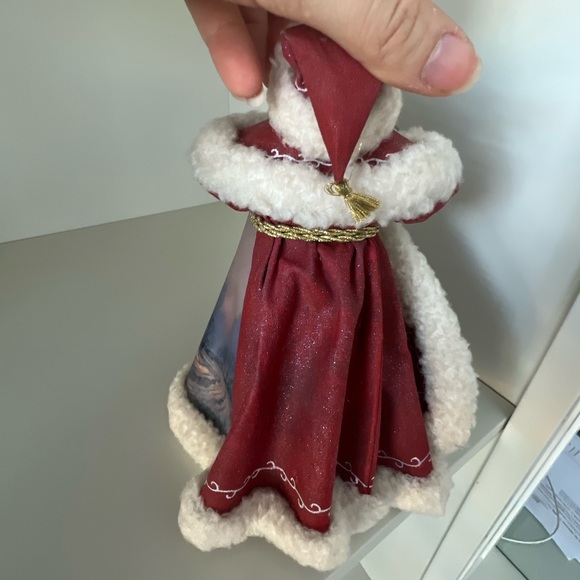 Vintage Thomas Kinkade Old world CHRISTMAS Journey’s End 8" Santa Claus Figurine - Picture 5 of 16